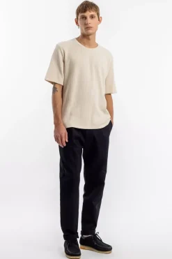 Hot Rotholz Chino Hose Bio Baumwolle - Schwarz