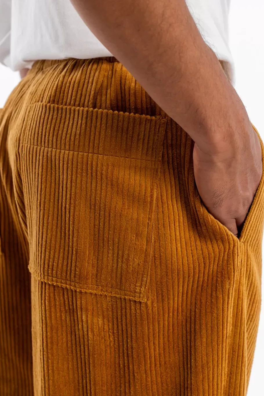 Rotholz Cord Hose Bio Baumwolle - Toffee