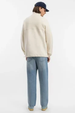 Sale Rotholz Divided Half Zip Bio Baumwolle - Weis