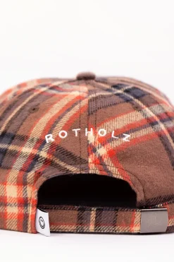 Best Rotholz Flanell Floppy Cap Kariert
