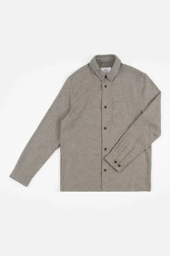 Hot Rotholz Flanell Hemd Bio Baumwolle - Braun Meliert