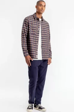 Online Rotholz Gemustertes Overshirt Aus Bio-Baumwolle