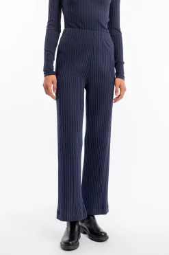 Discount Rotholz Gerippte Hose Bio Baumwolle - Dunkelblau