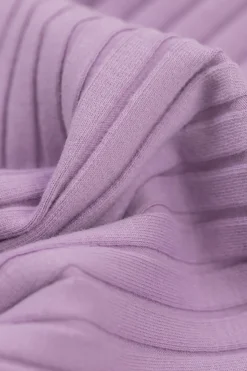 Hot Rotholz Gerippte Hose Bio Baumwolle - Lavendel