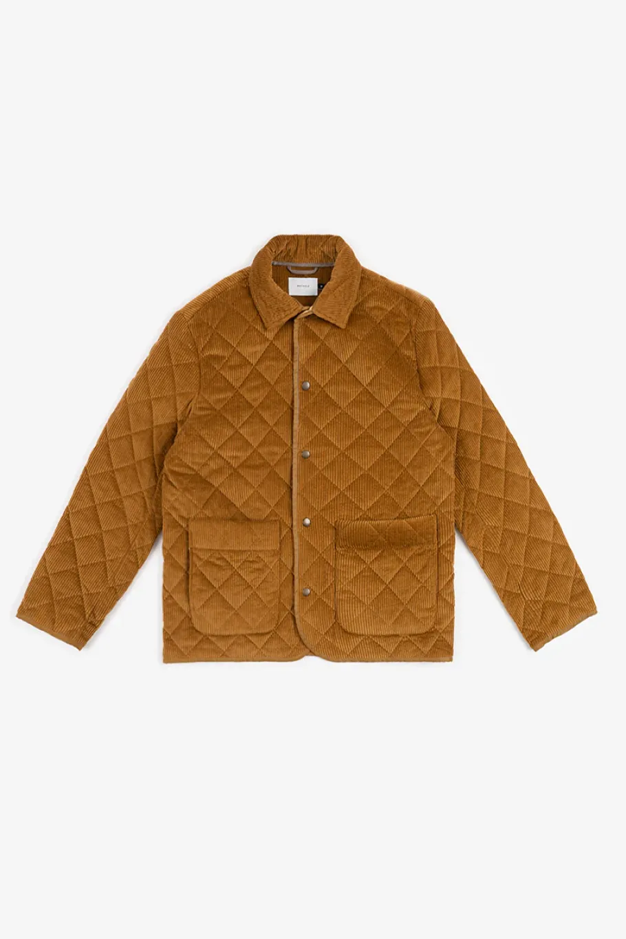 Sale Rotholz Gesteppte Cord Jacke - Toffee