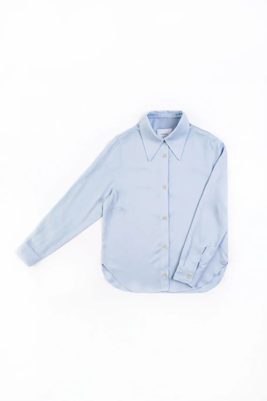 Outlet Rotholz Hemd Aus Lyocell Hellblau