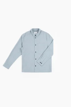 Hot Rotholz Hemd Bio Baumwolle - Denim Blau
