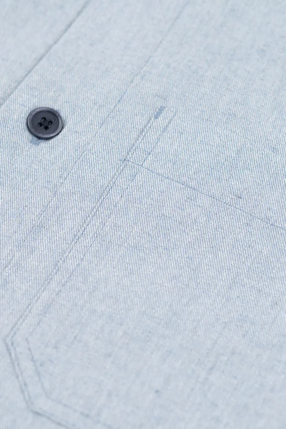Online Rotholz Hemd Bio Baumwolle - Denim Blau