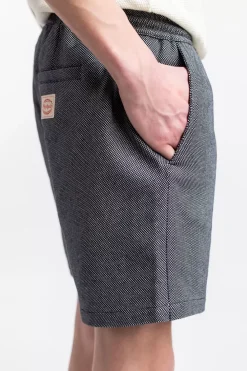 Online Rotholz Kurze Hose Aus Bio-Baumwoll Twill Schwarz Kariert