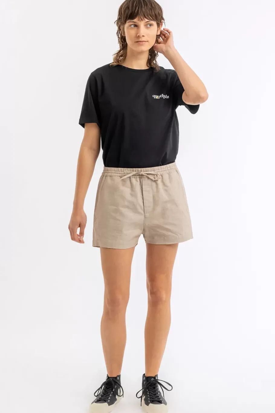 Best Rotholz Kurze Hose Aus Hanf & Bio-Baumwolle Natur