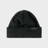 Sale Rotholz Kurze Mutze Merino Fein - Anthrazit