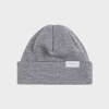 Best Rotholz Kurze Mutze Merino Fein - Grau