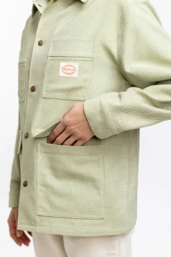Discount Rotholz Leichte Jacke Aus Bio Canvas Grun Kariert