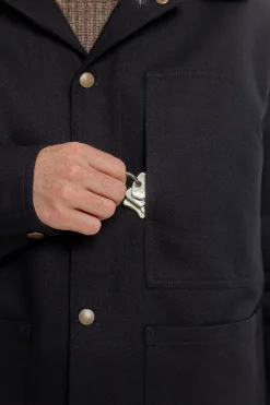 Online Rotholz Leichte Jacke Bio Baumwolle - Schwarz