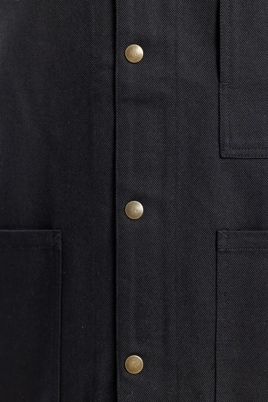 Best Rotholz Leichte Jacke Bio Baumwolle - Schwarz