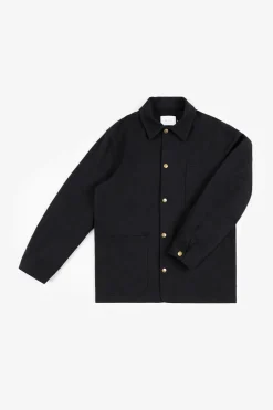 Best Rotholz Leichte Jacke Bio Baumwolle - Schwarz