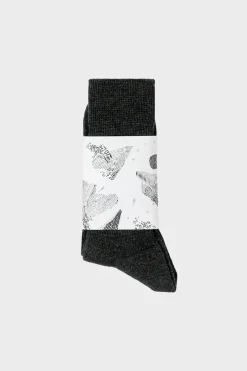Clearance Rotholz Leichte Socken Schurwolle - Anthrazit