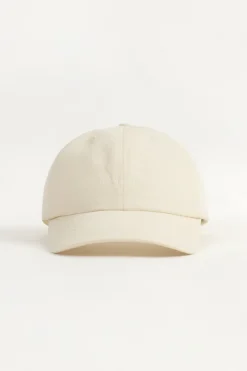 New Rotholz Logo Dad Cap Bio Baumwolle - Creme