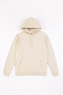 Rotholz Logo Hoodie Aus Bio-Baumwolle Creme