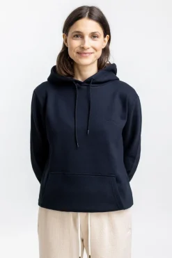 New Rotholz Logo Hoodie Aus Bio-Baumwolle Schwarz