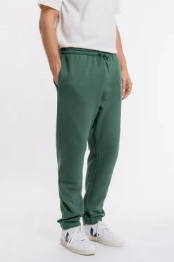 Rotholz Logo Sweatpants Aus Bio-Baumwolle Grun