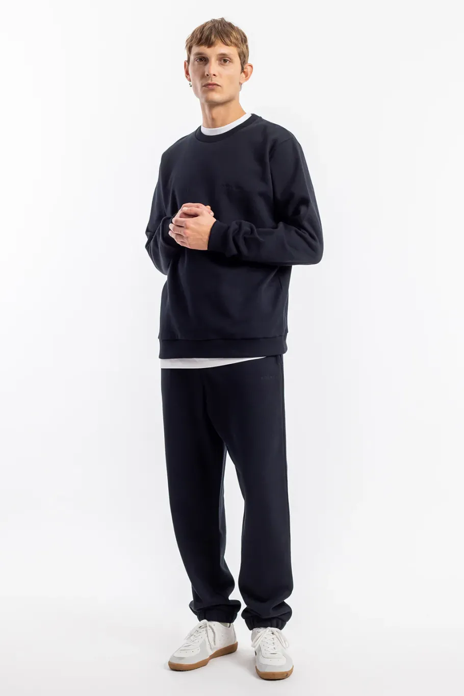Online Rotholz Logo Sweatpants Bio Baumwolle - Schwarz
