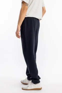 Online Rotholz Logo Sweatpants Bio Baumwolle - Schwarz