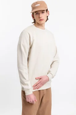 Hot Rotholz Logo Sweatshirt Aus Bio-Baumwolle Creme