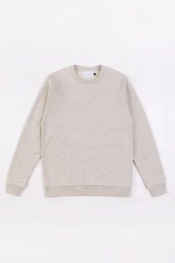 Online Rotholz Logo Sweatshirt Bio Baumwolle - Grau