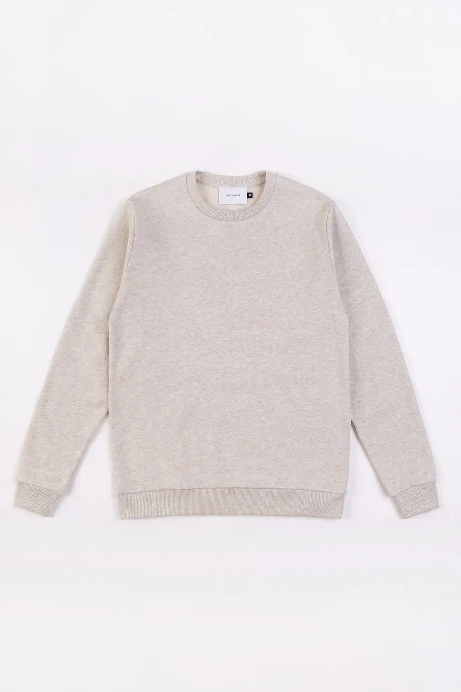 Online Rotholz Logo Sweatshirt Bio Baumwolle - Grau