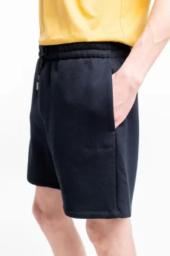 New Rotholz Logo Sweatshorts Aus Bio-Baumwolle Schwarz