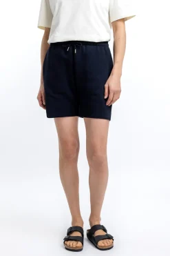 Hot Rotholz Logo Sweatshorts Aus Bio-Baumwolle Schwarz