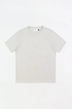 Sale Rotholz Logo T-Shirt Aus Bio-Baumwolle Grau