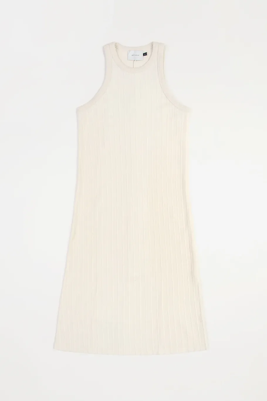 Sale Rotholz Strick Kleid Bio Baumwolle - Creme