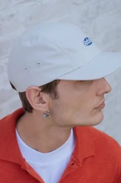 Outlet Rotholz Tech 5 Panel Cap Bio Baumwolle - Grau