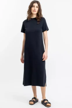 Clearance Rotholz T-Shirt Kleid Aus Bio-Baumwolle Schwarz
