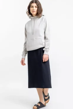 Clearance Rotholz T-Shirt Kleid Aus Bio-Baumwolle Schwarz