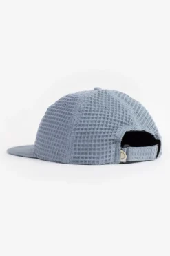 Hot Rotholz Waffel Cap Bio Baumwolle - Hellblau