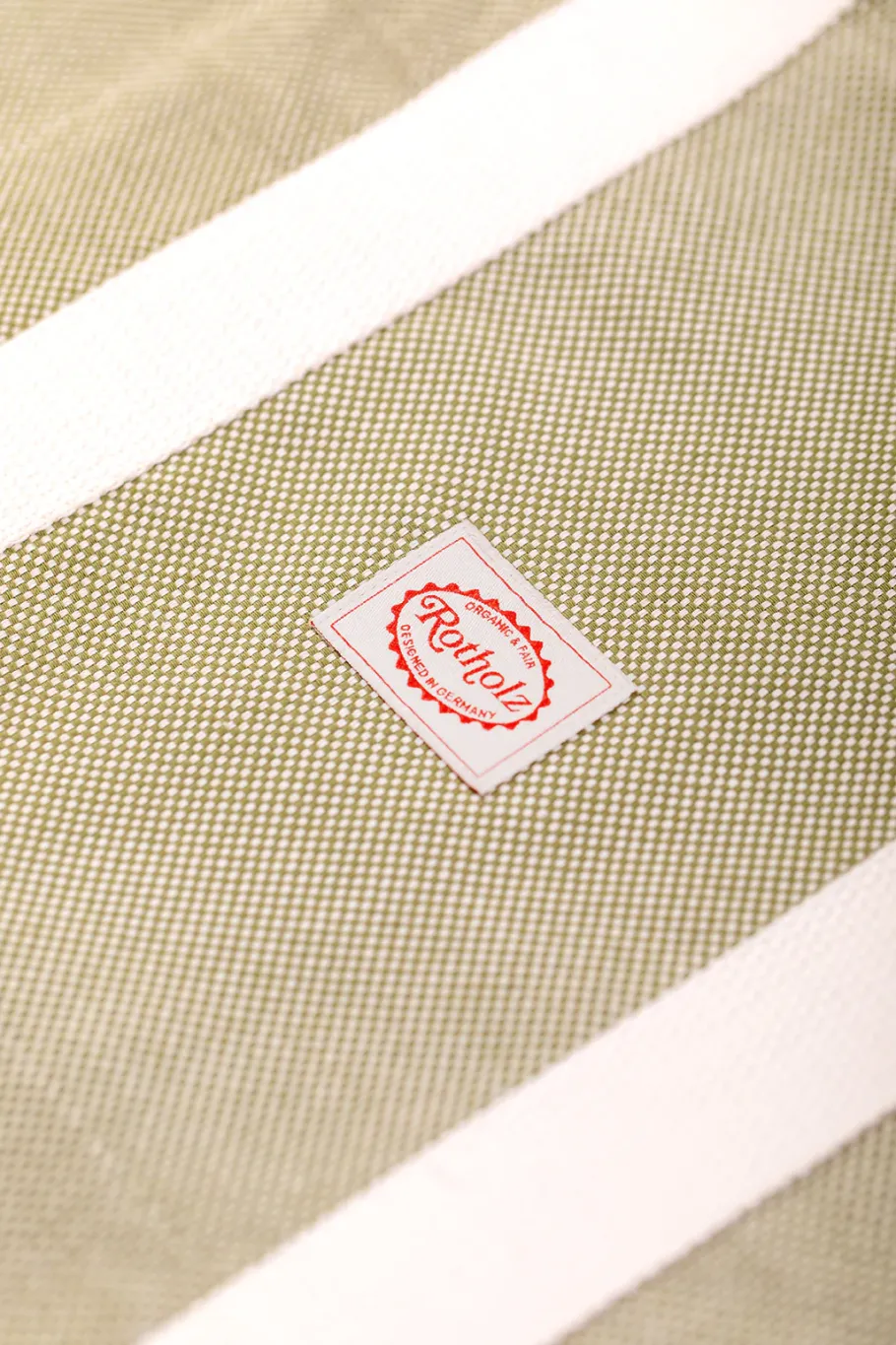 Discount Rotholz Weekend Tote Bag Aus Bio Canvas Grun
