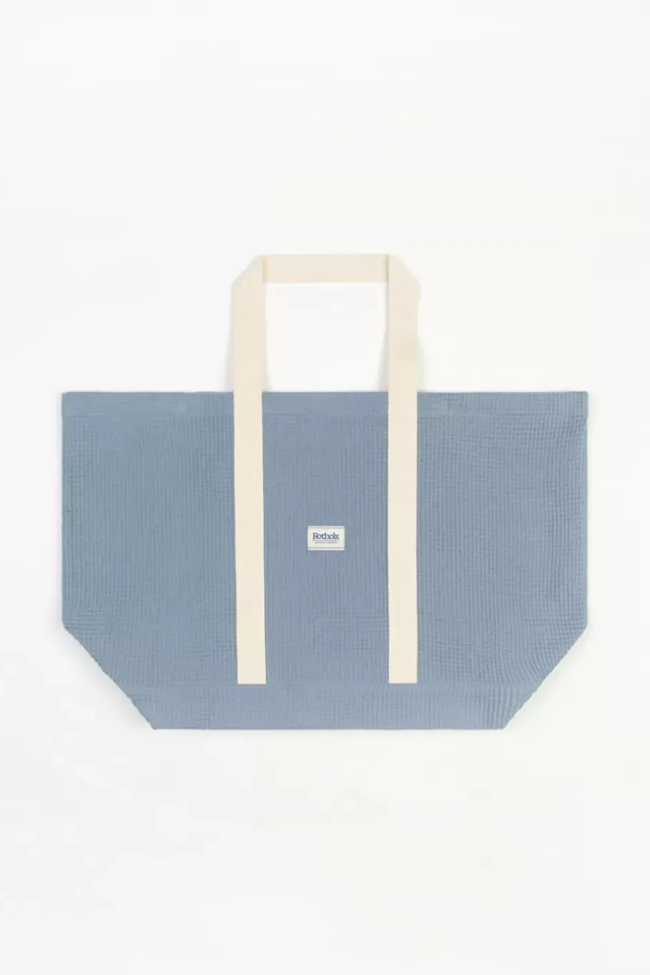 Hot Rotholz Weekend Tote Bag Bio Baumwolle - Hellblau