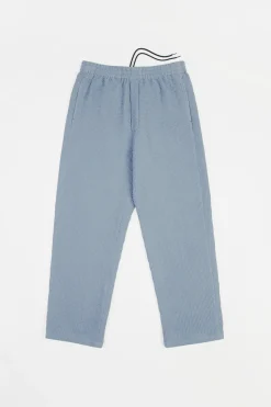 Clearance Rotholz Weite Hose Waffle Cotton - Hellblau