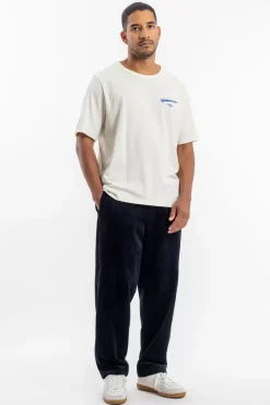Best Rotholz Willkommen Print T-Shirt Bio Baumwolle - Off-White