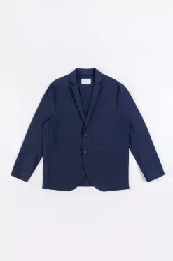 Best Rotholz Workwear Blazer Aus Bio Ripstop Blau