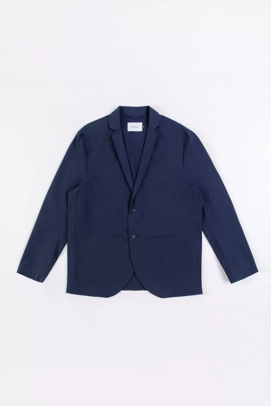 Clearance Rotholz Workwear Blazer Aus Bio Ripstop Blau